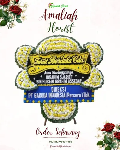 Papan Bunga Duka di Grand Metropolitan Bekasi Function Hall
